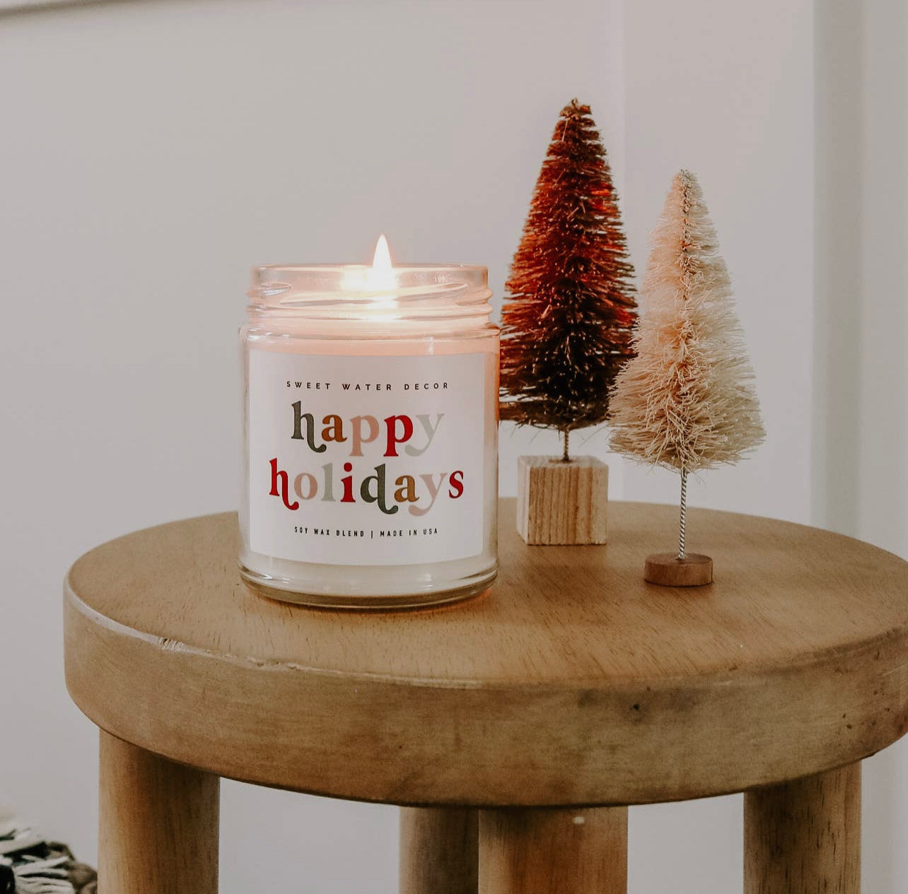 Happy Holidays Soy Candle