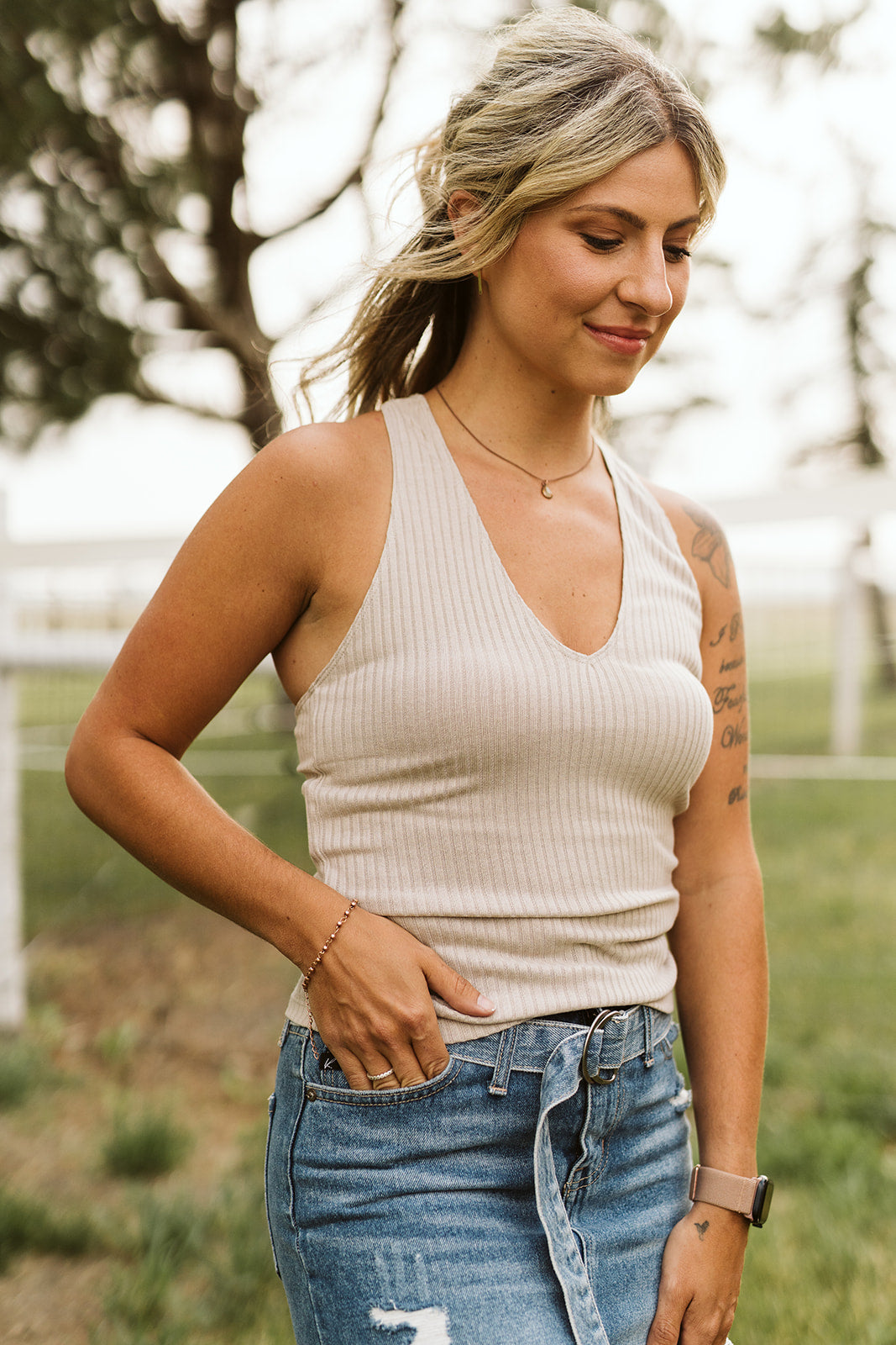 Cross-Back Tank