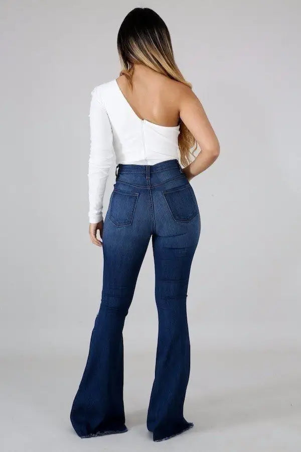 Dark Bell Bottoms