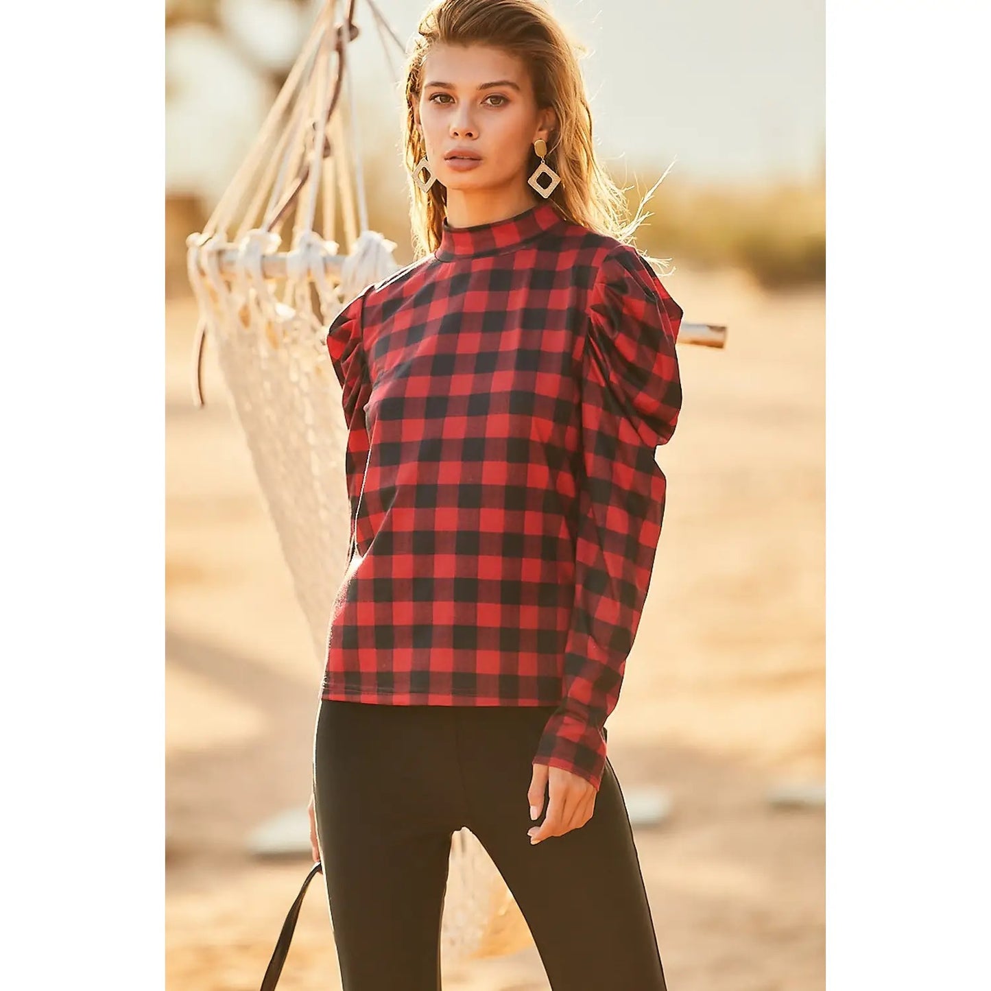 Red Tartan Top