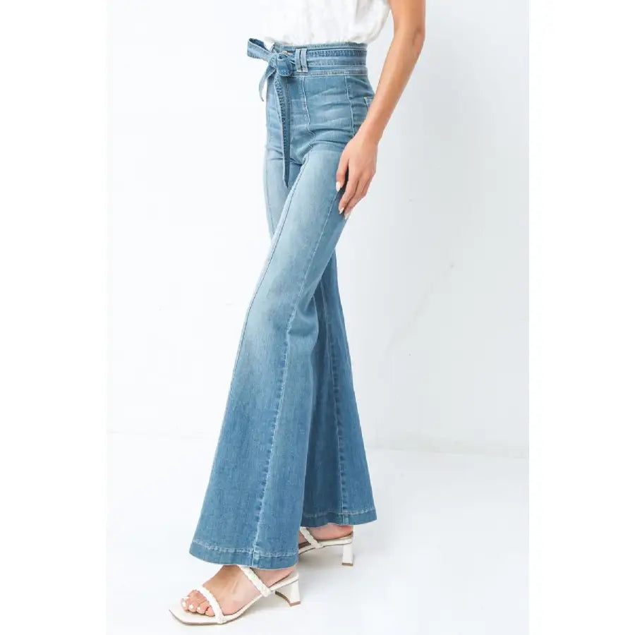 Poppy High Waist Bell Bottom