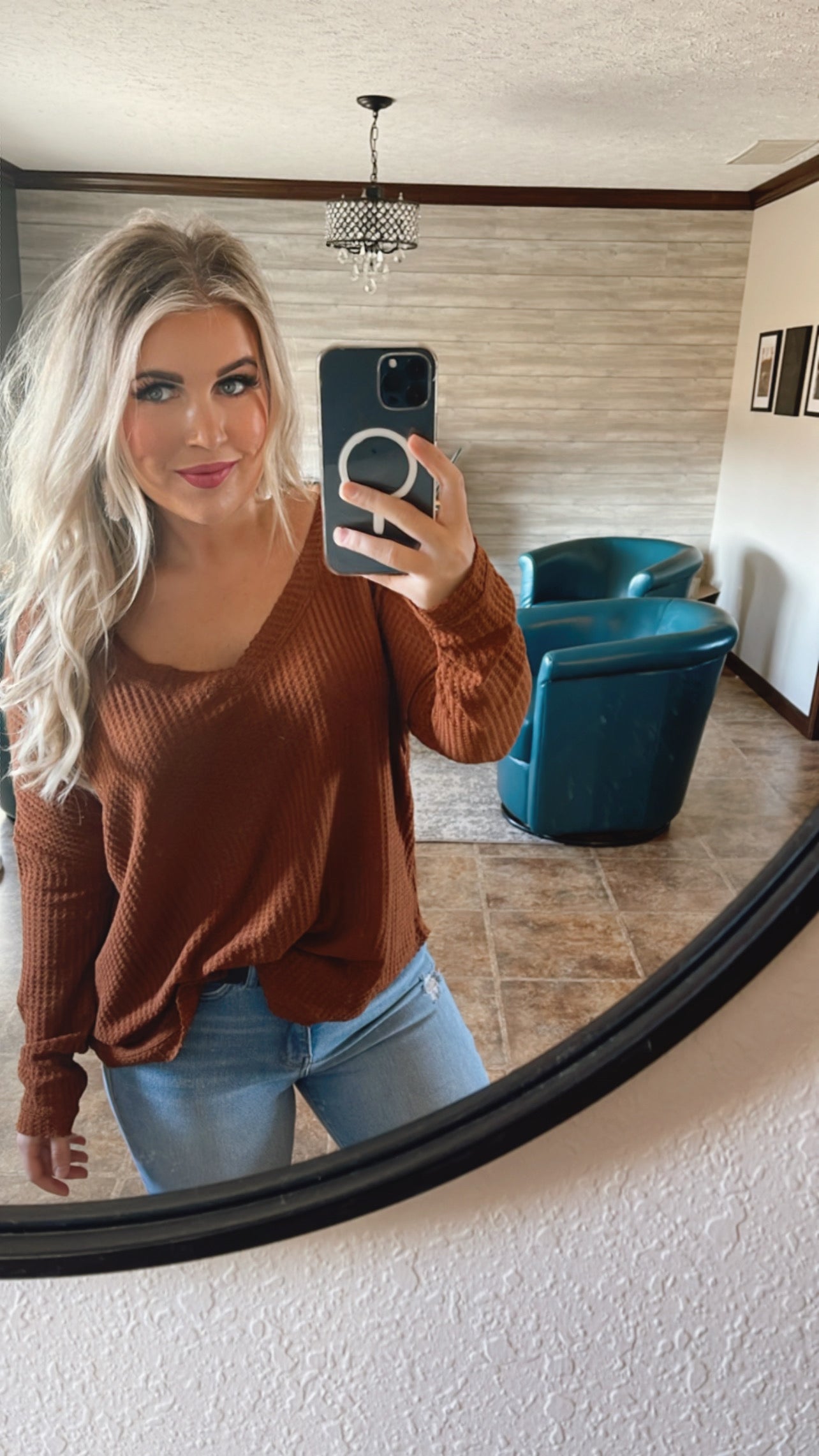 Thermal Long Sleeve Camel