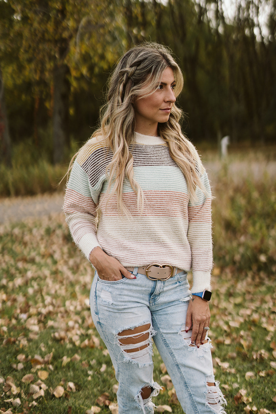 Pastel Sweater Top
