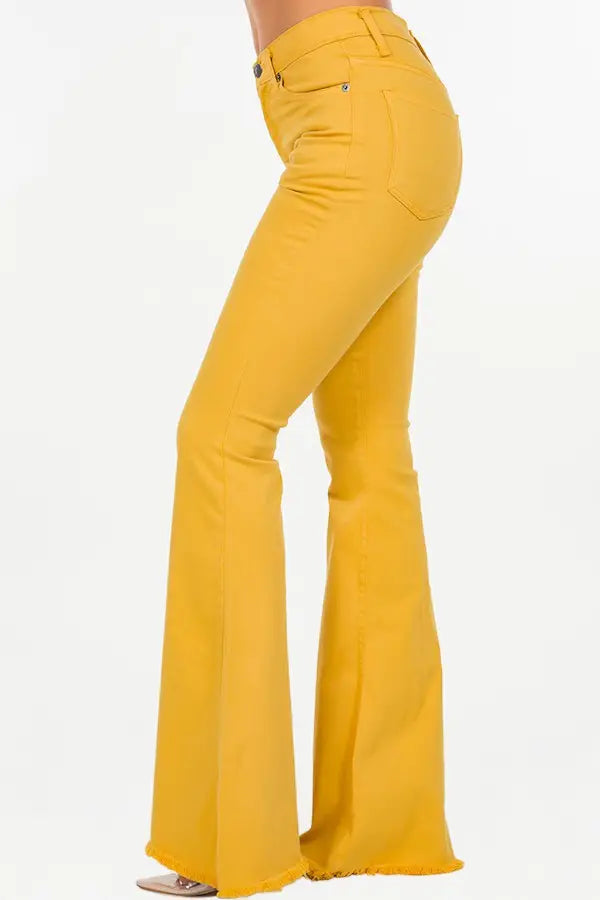 Mustard Bell Bottoms