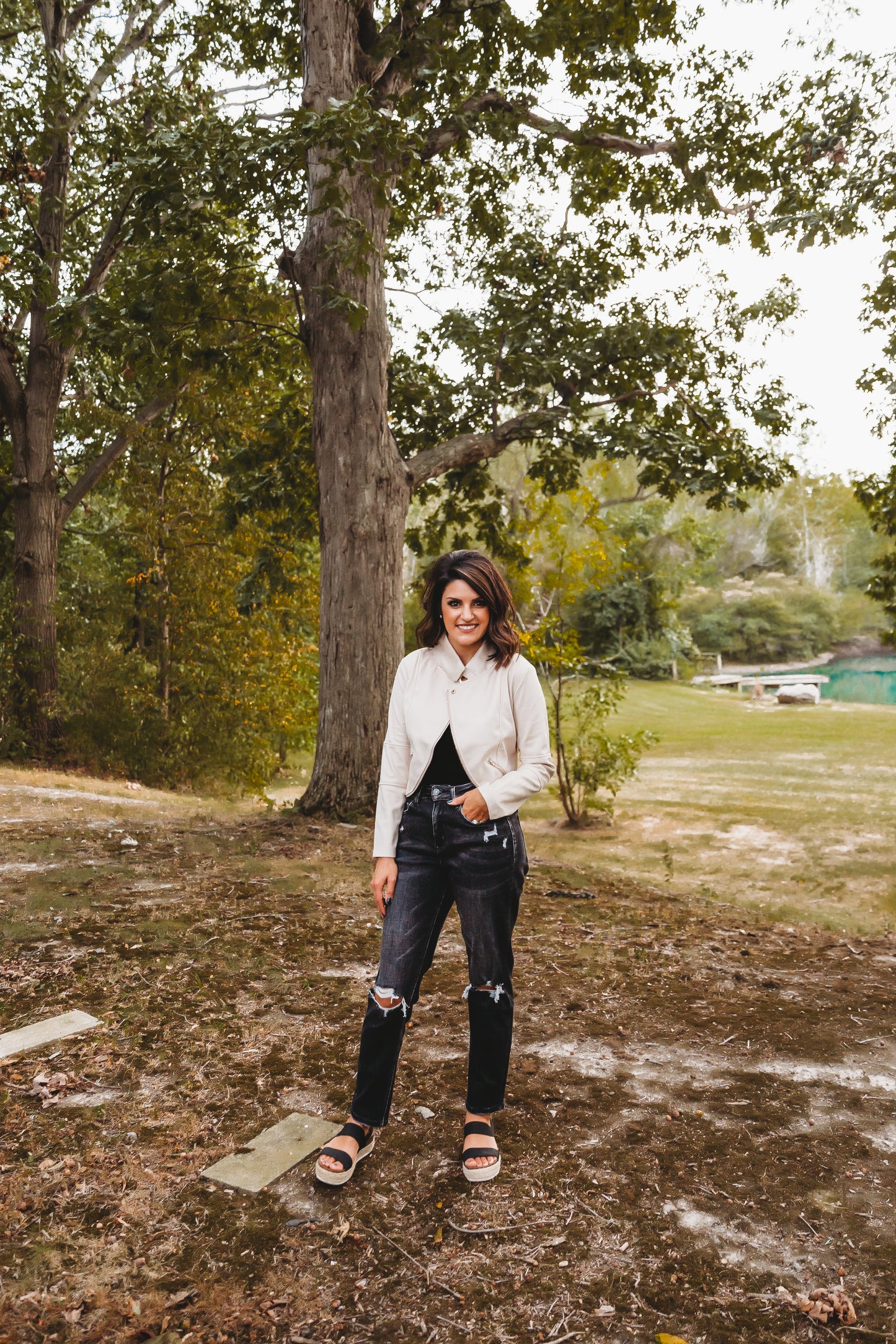 Khaki Moto Jacket