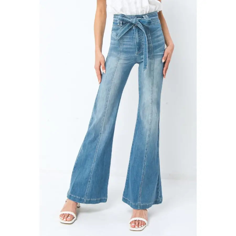 Poppy High Waist Bell Bottom