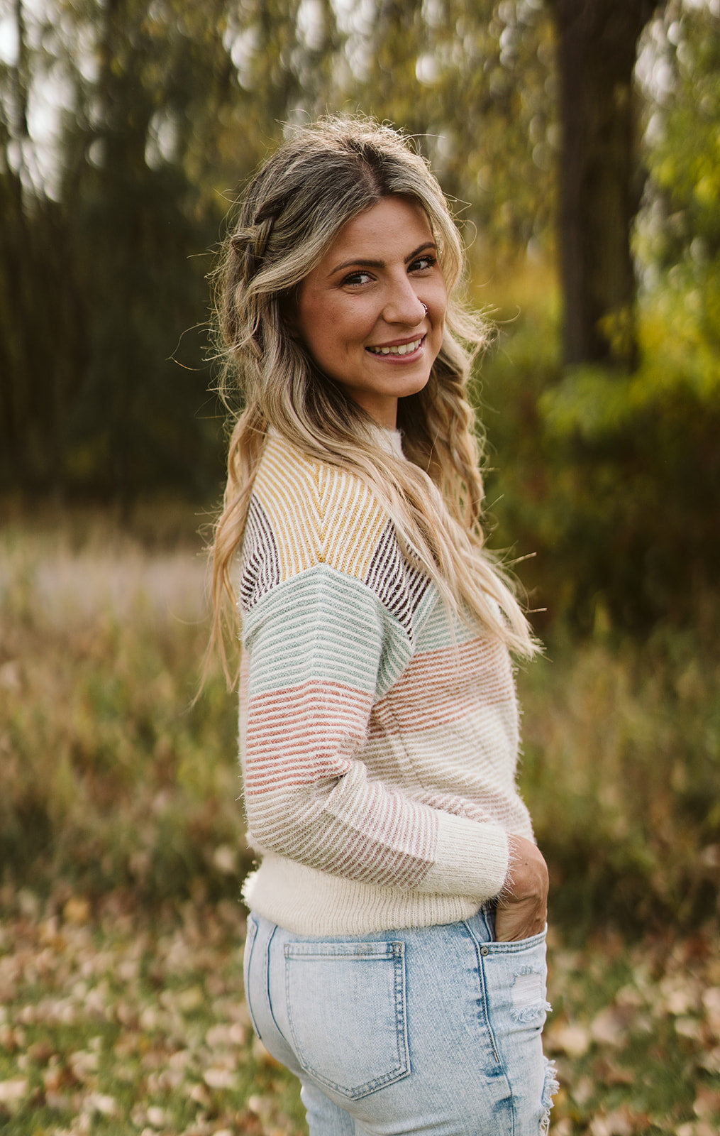 Pastel Sweater Top