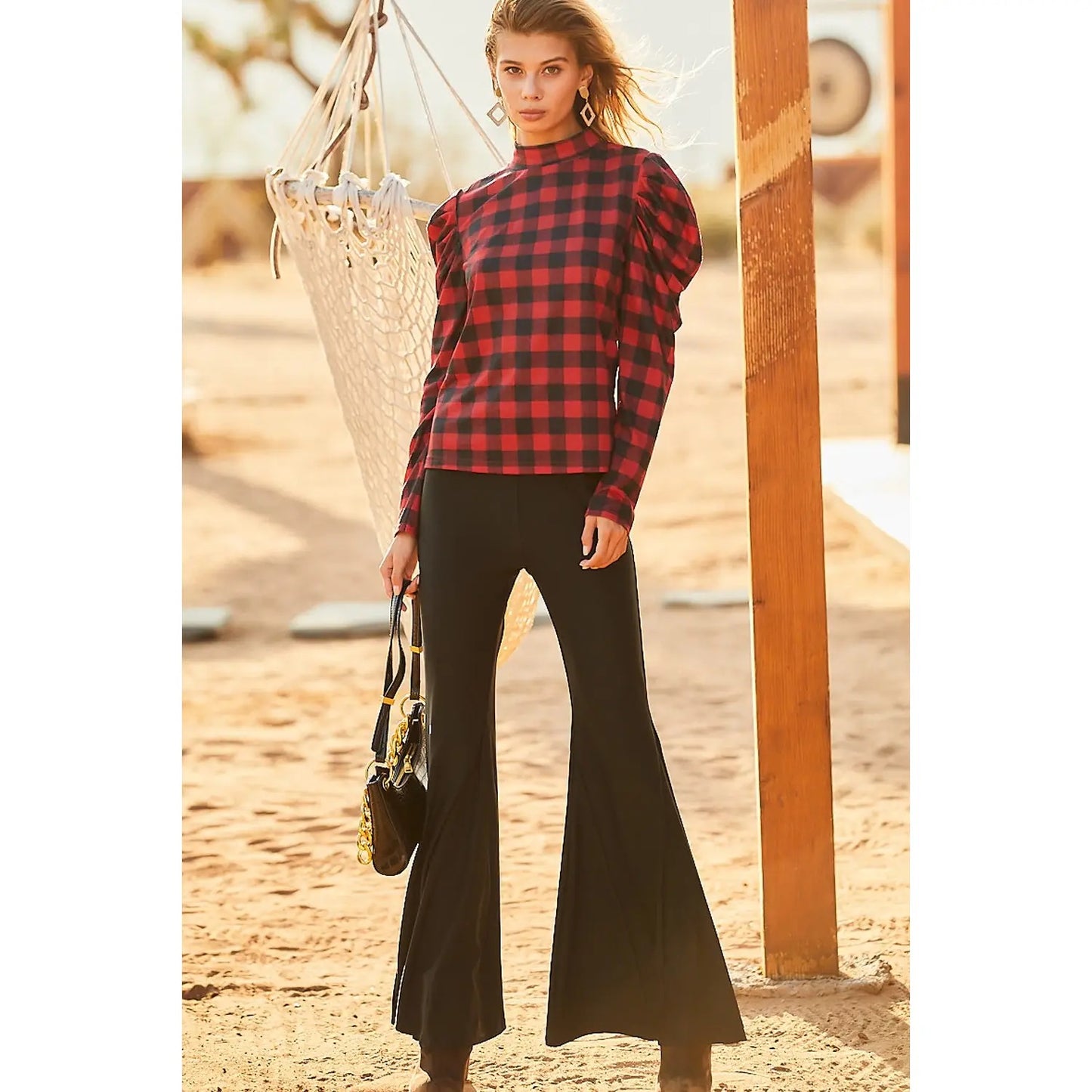 Red Tartan Top