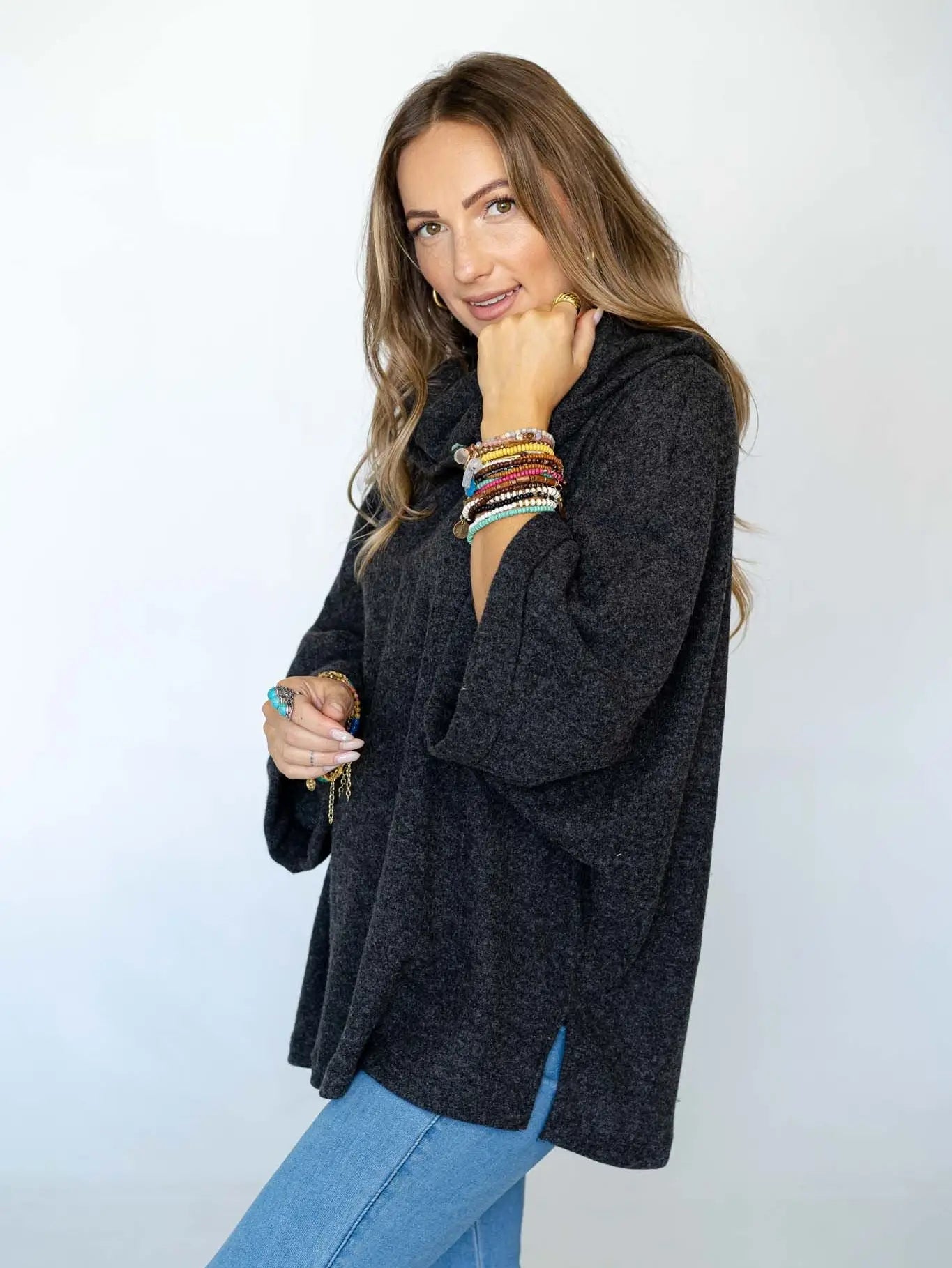 Oversized Turtleneck Sweater