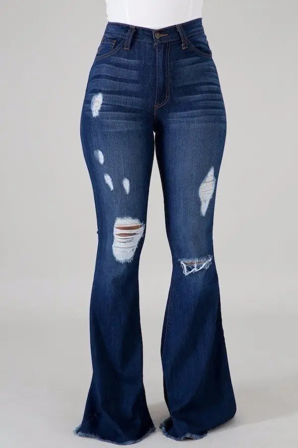 Dark Bell Bottoms