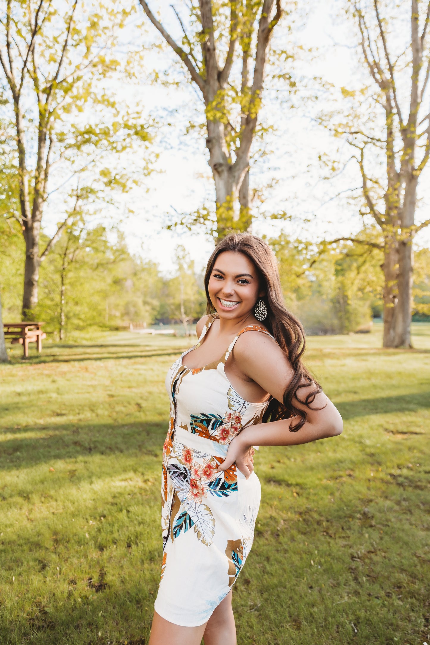 La Palma Button Up Dress