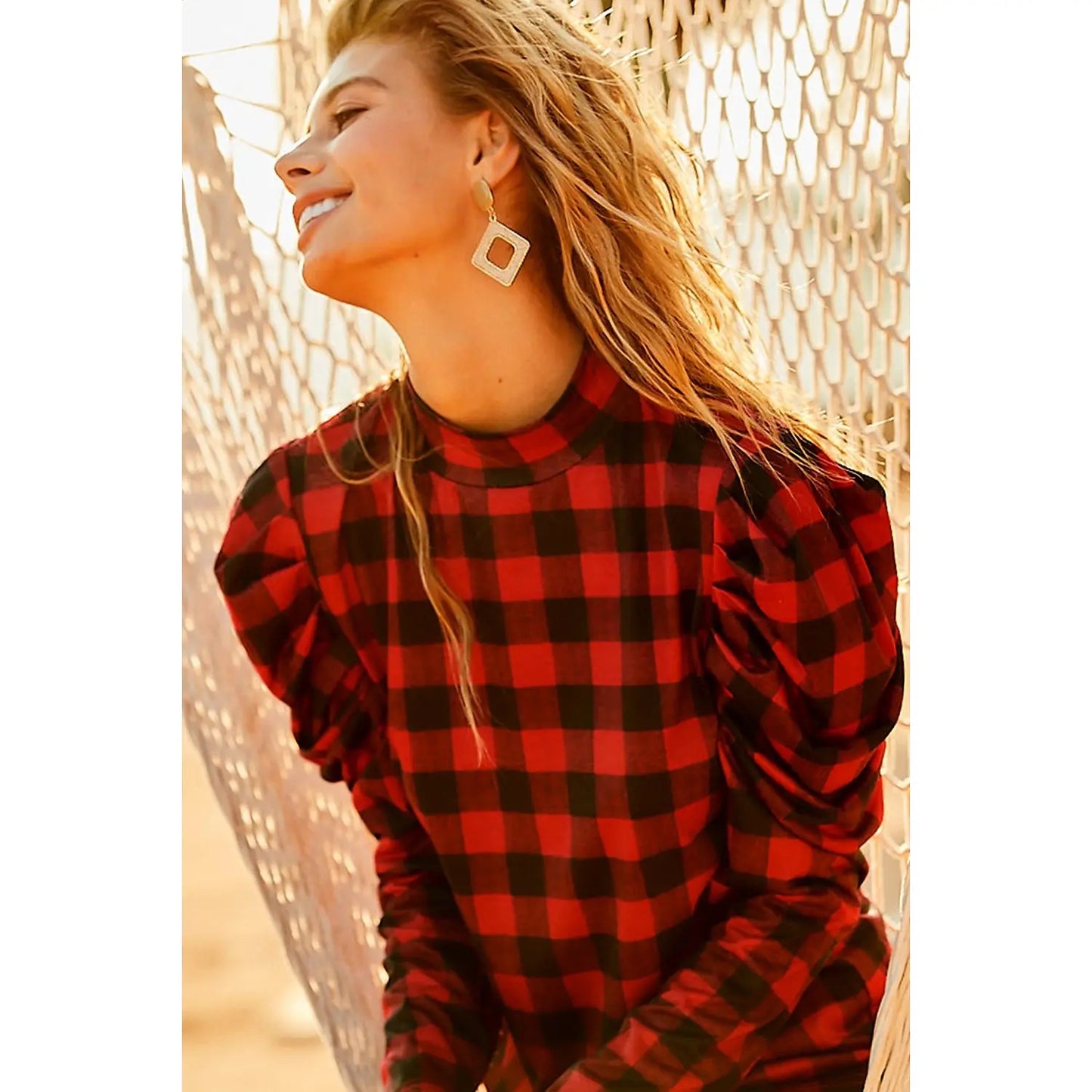 Red Tartan Top