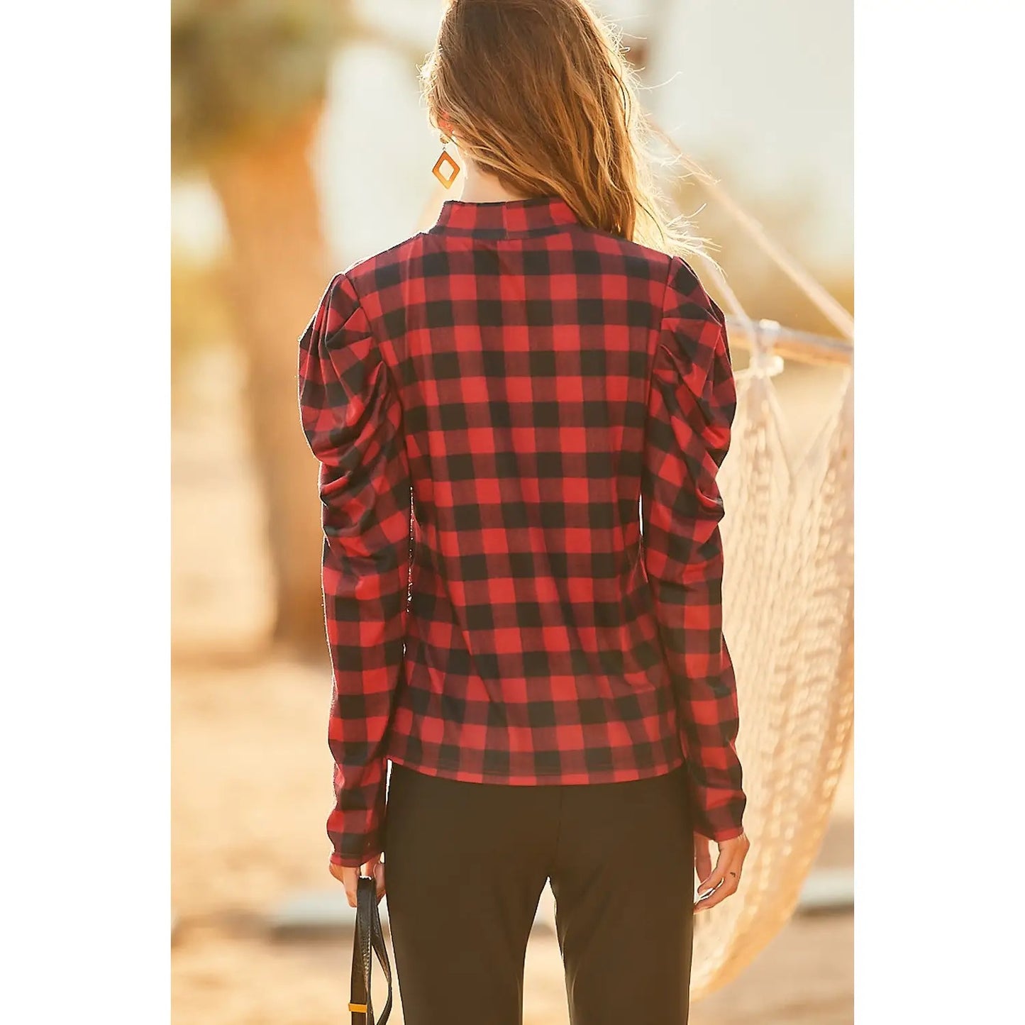 Red Tartan Top