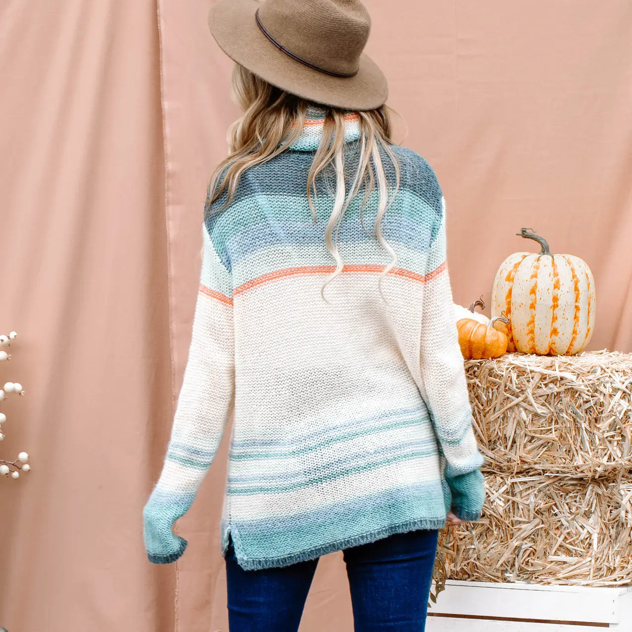 Striped Pullover Sweater
