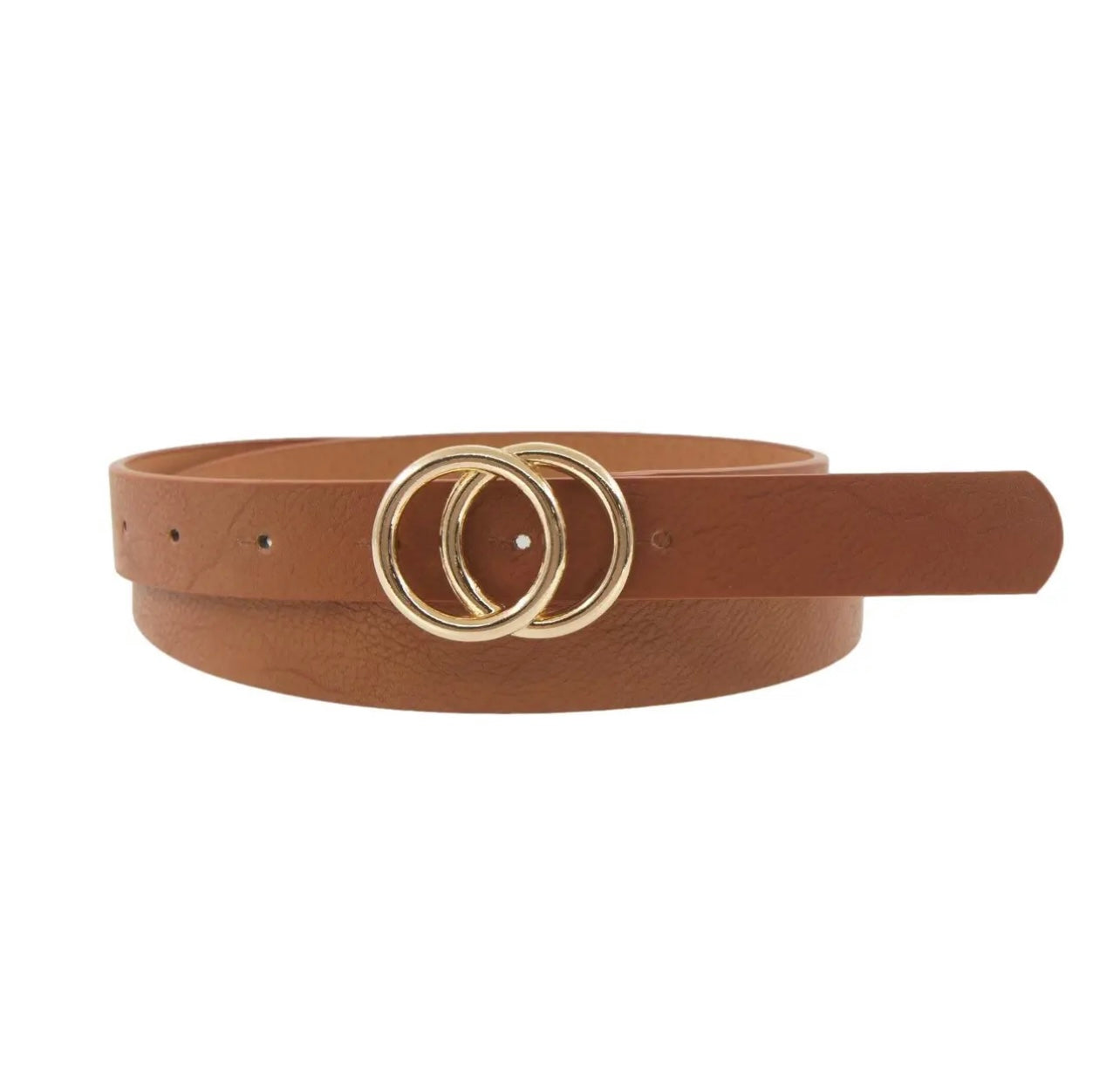 Double Ring Belt Tan
