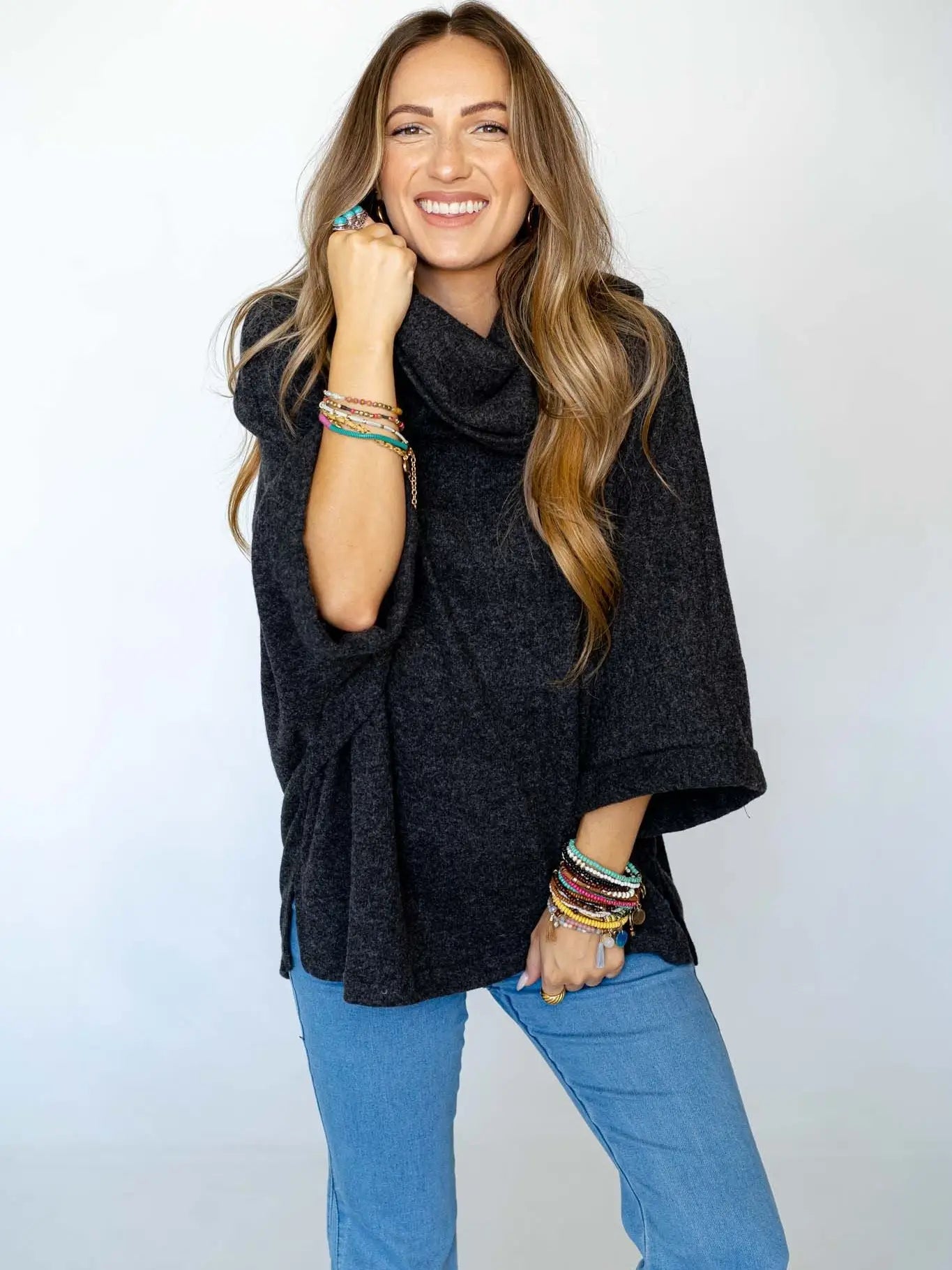 Oversized Turtleneck Sweater