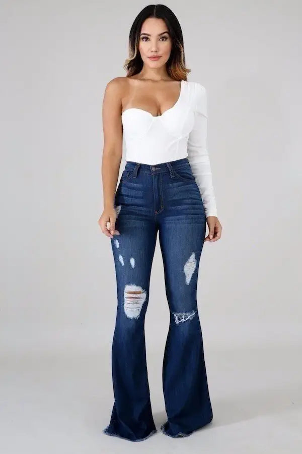 Dark Bell Bottoms