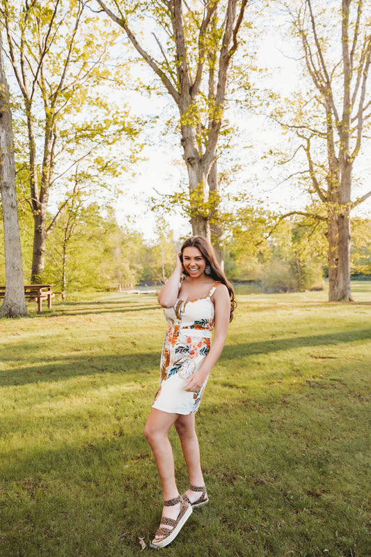 La Palma Button Up Dress