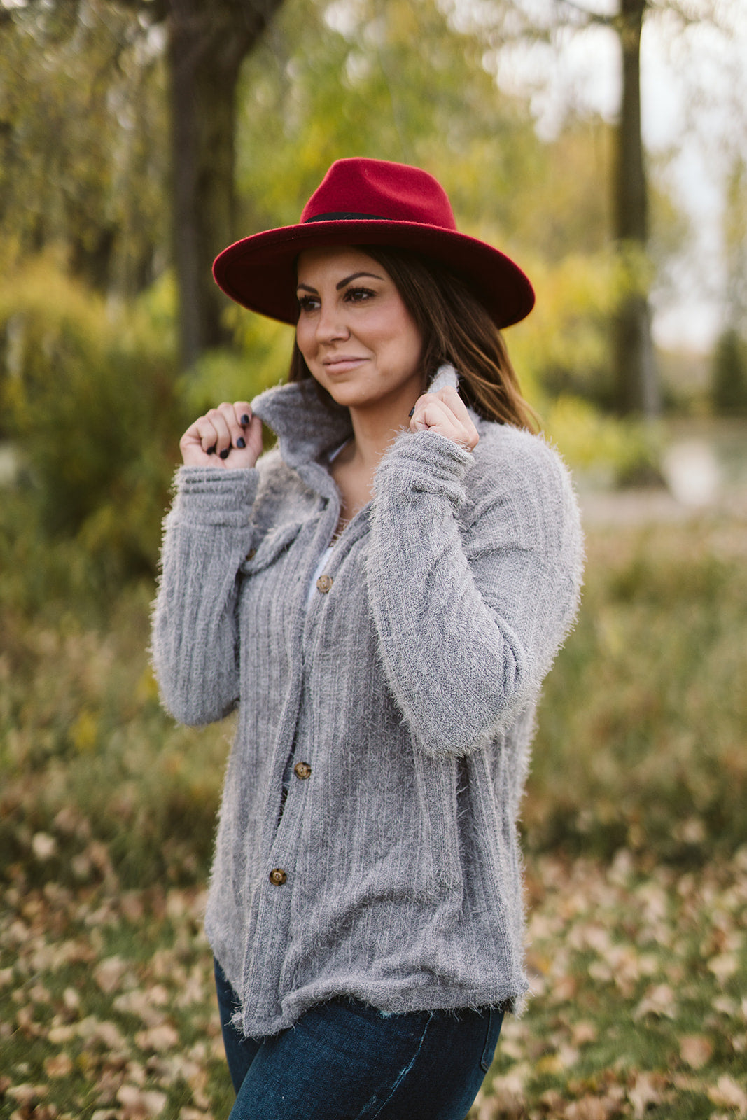 Fuzzy Knit Shacket