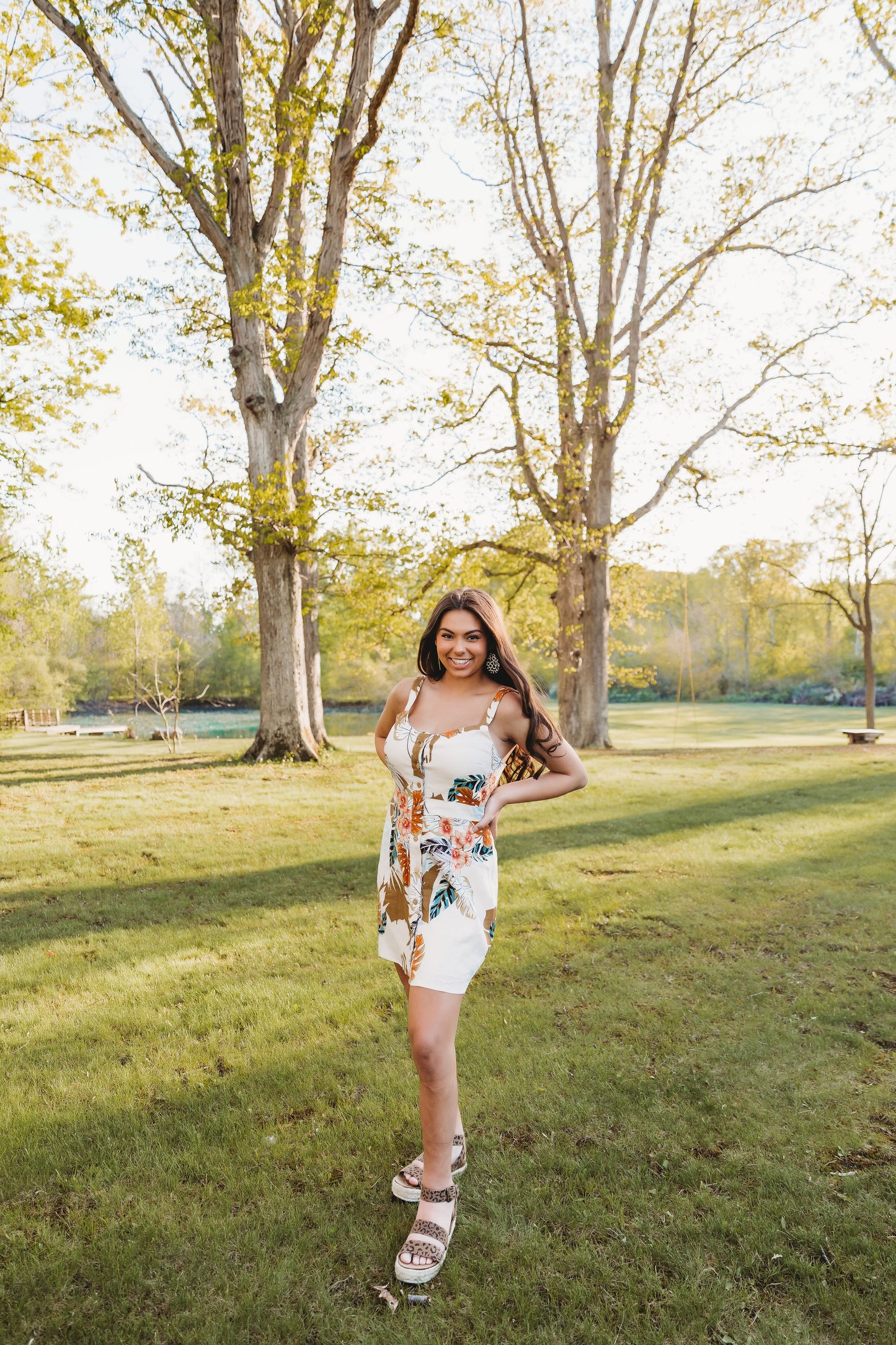 La Palma Button Up Dress