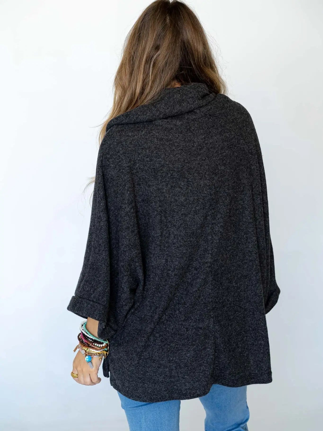 Oversized Turtleneck Sweater