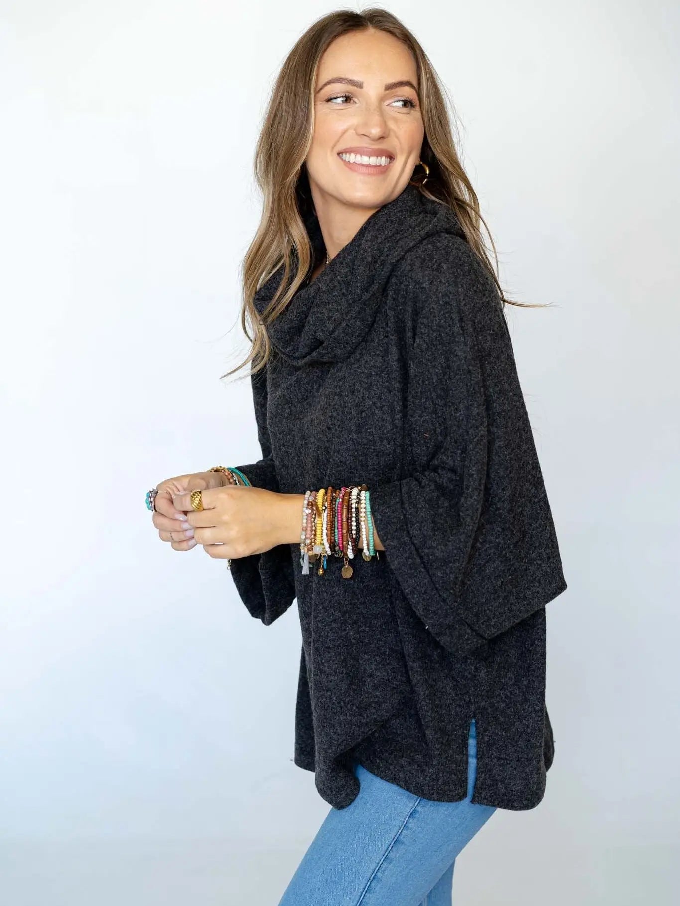 Oversized Turtleneck Sweater