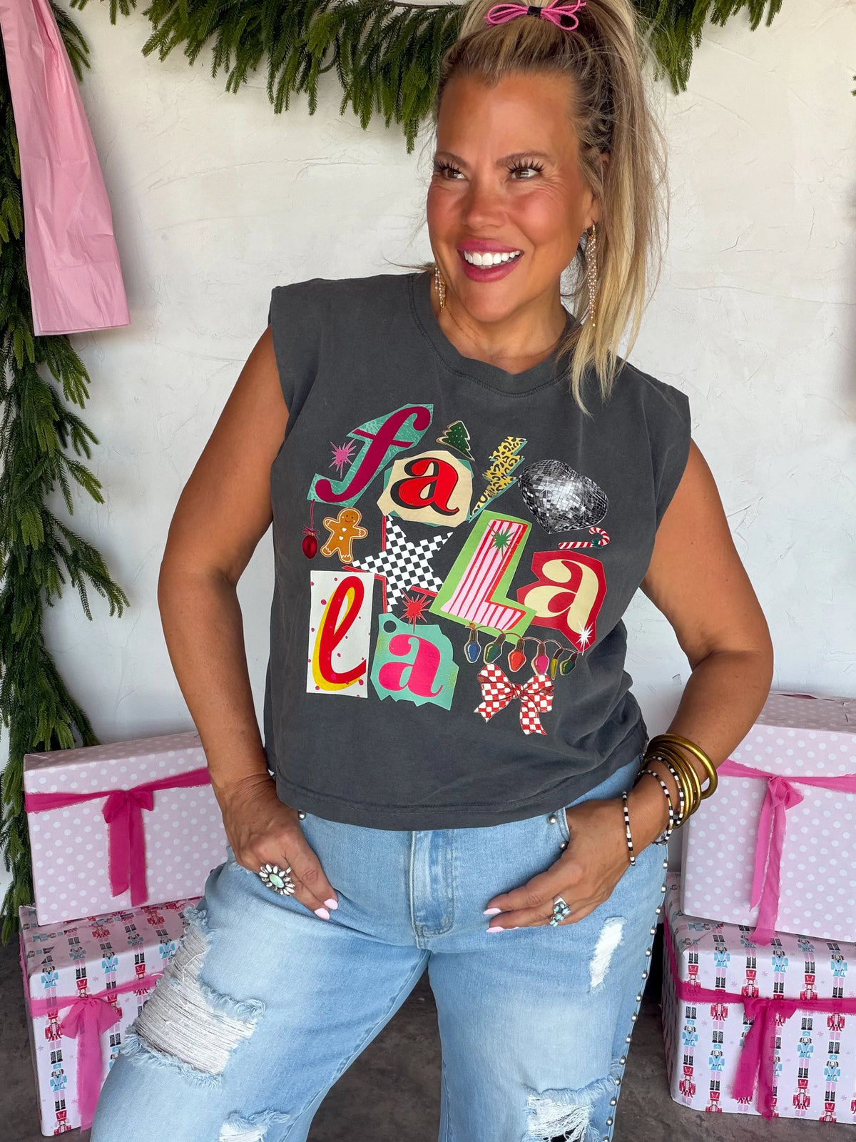 FA LA LA Graphic Tee