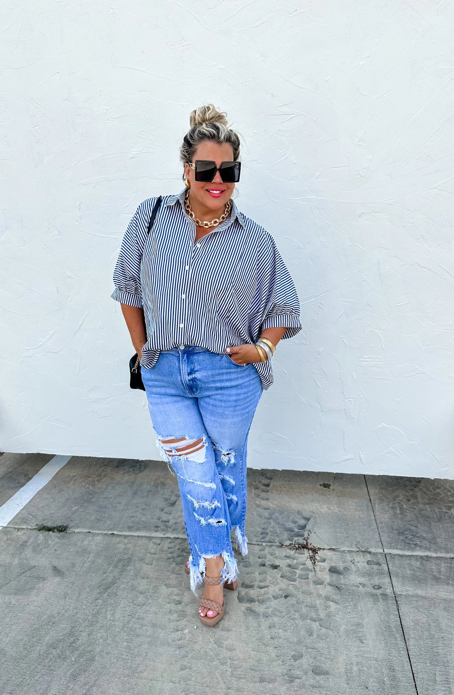 Urban Distressed Crop Jean [[PRE-ORDER]]