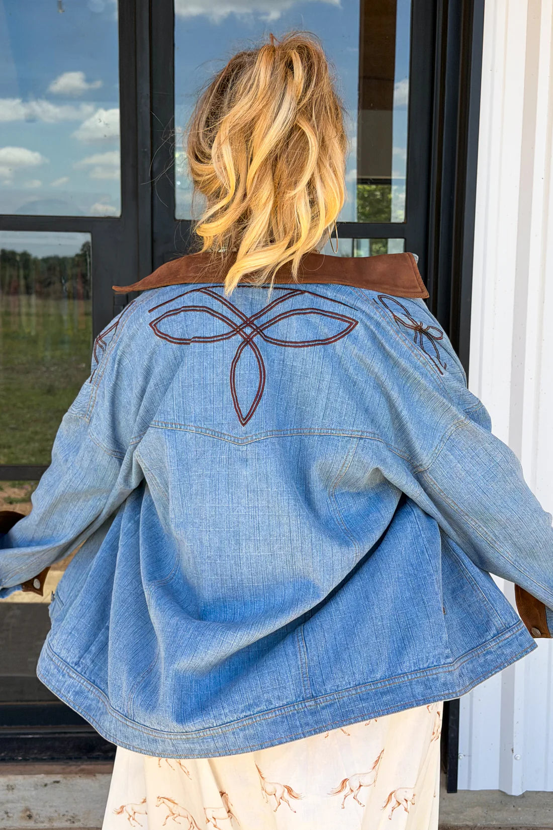 Cowboy Romance Denim Jacket