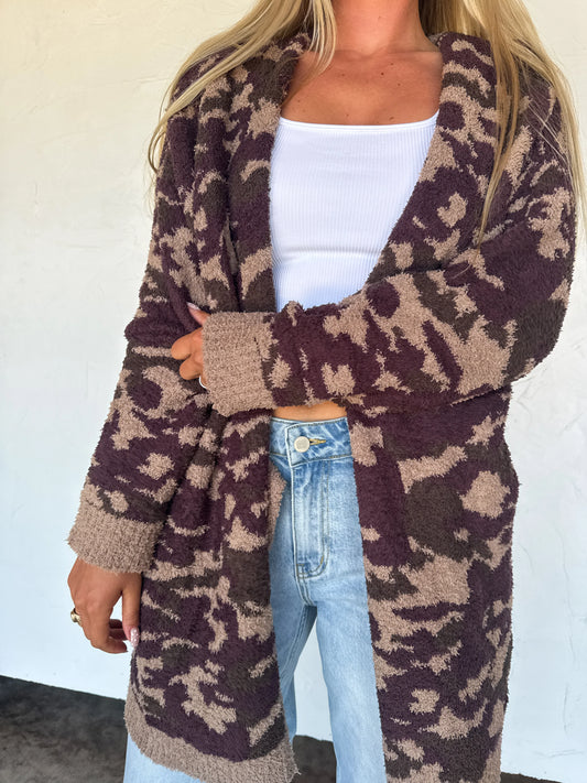Camo Cloud Cardigan [ETA end of August]