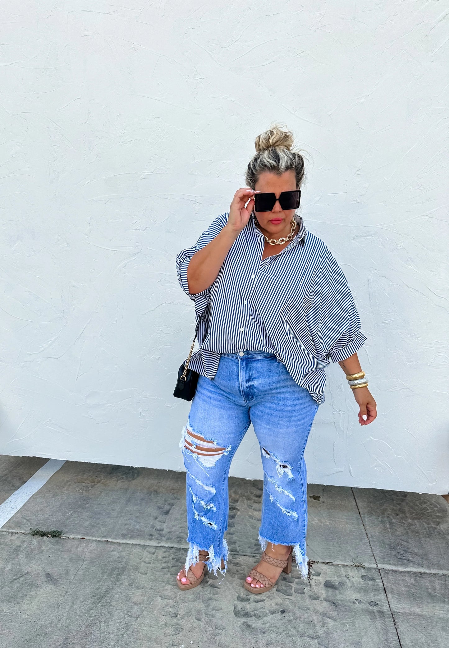 Urban Distressed Crop Jean [[PRE-ORDER]]