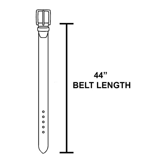 Faux Leather Braided Belt in Black