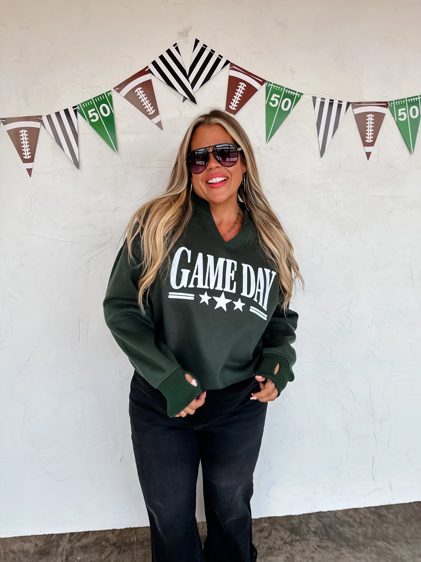Game Day Kickoff Cut Sweatshirt [[PRE-ORDER]]