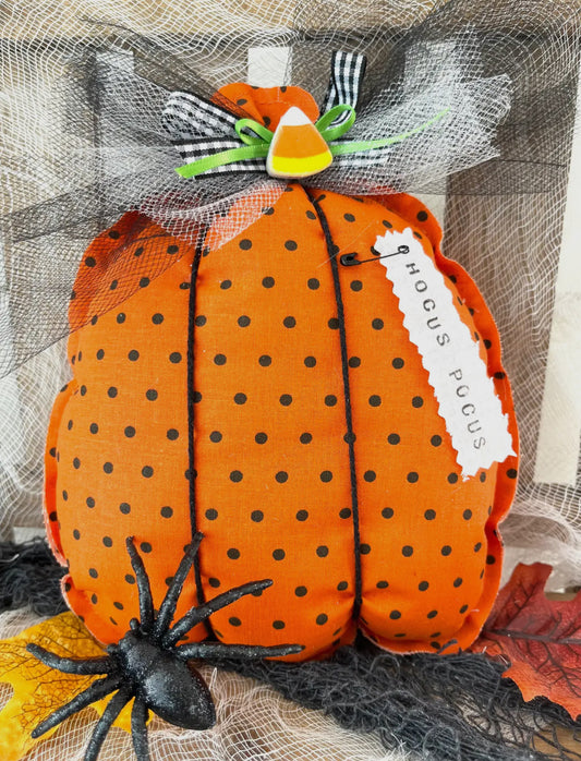 Rustic Pumpkin Vintage Hocus Pocus Decor