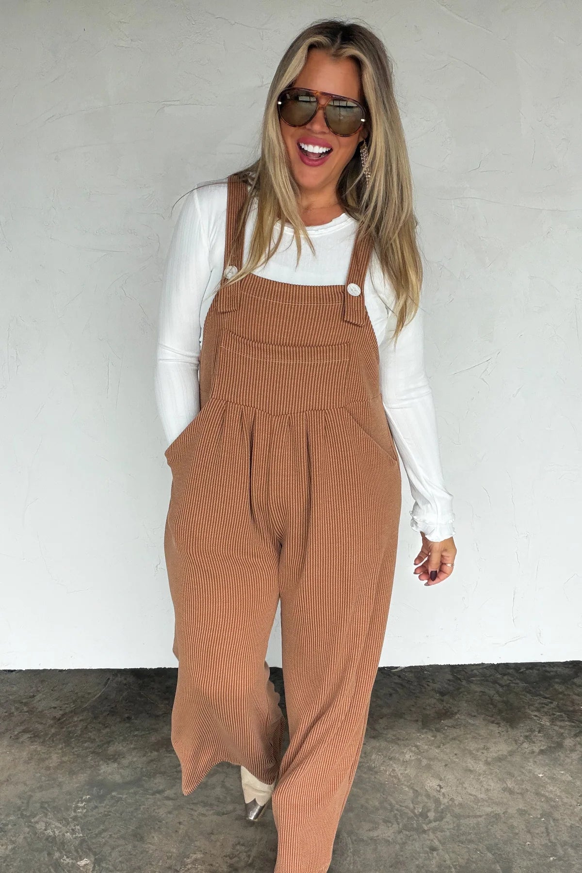 WINTER KARLI OVERALLS MOCHA
