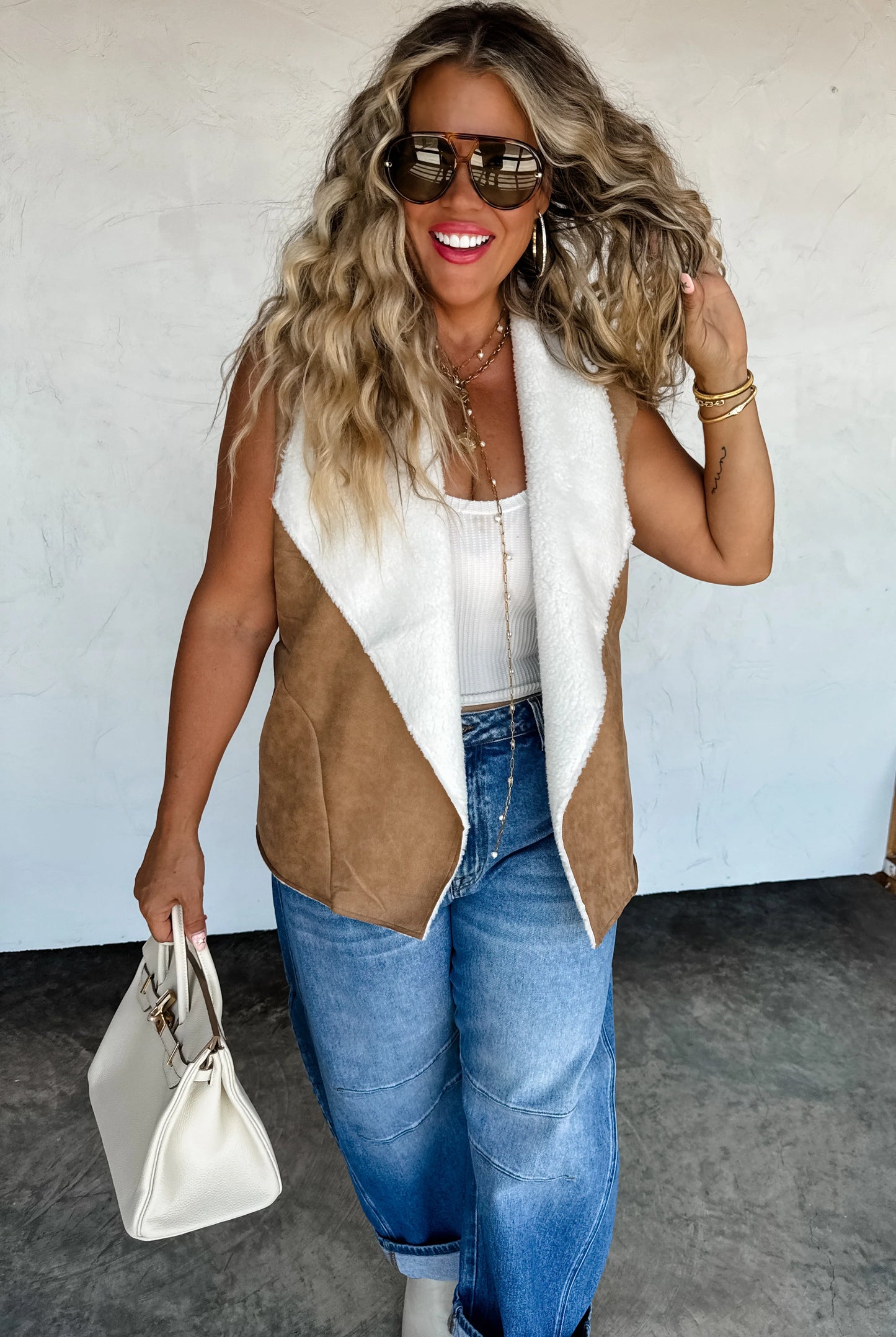 Collins Suede Vest [[PRE-ORDER]]