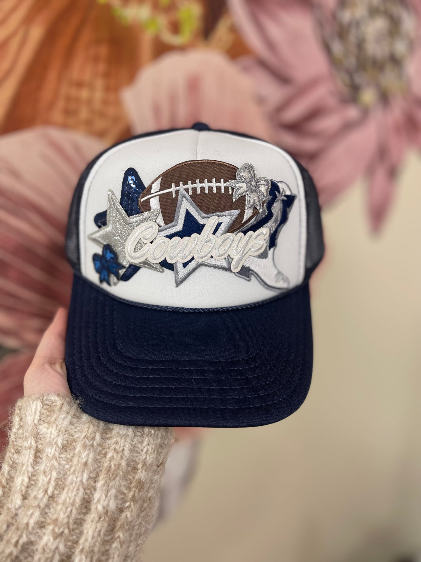 Cowboys Custom Trucker Hat