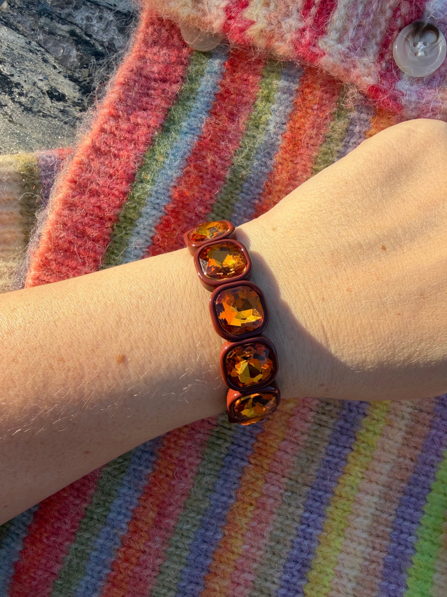 Burnt Orange Bracelet
