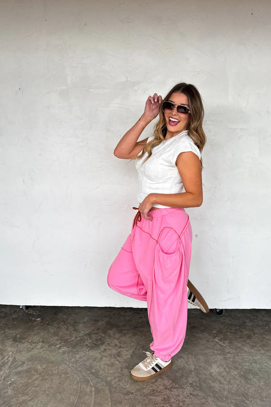 Pink Lounge Joggers [[PRE-ORDER]]