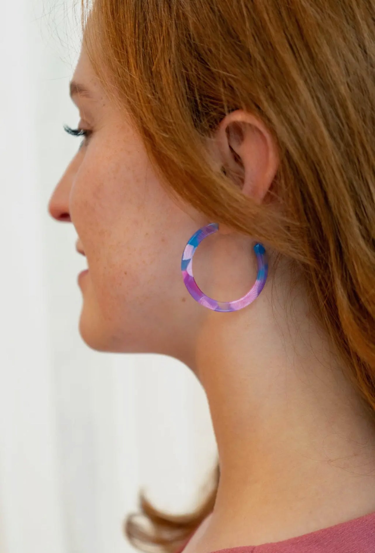 Cotton Candy Camy Hoops