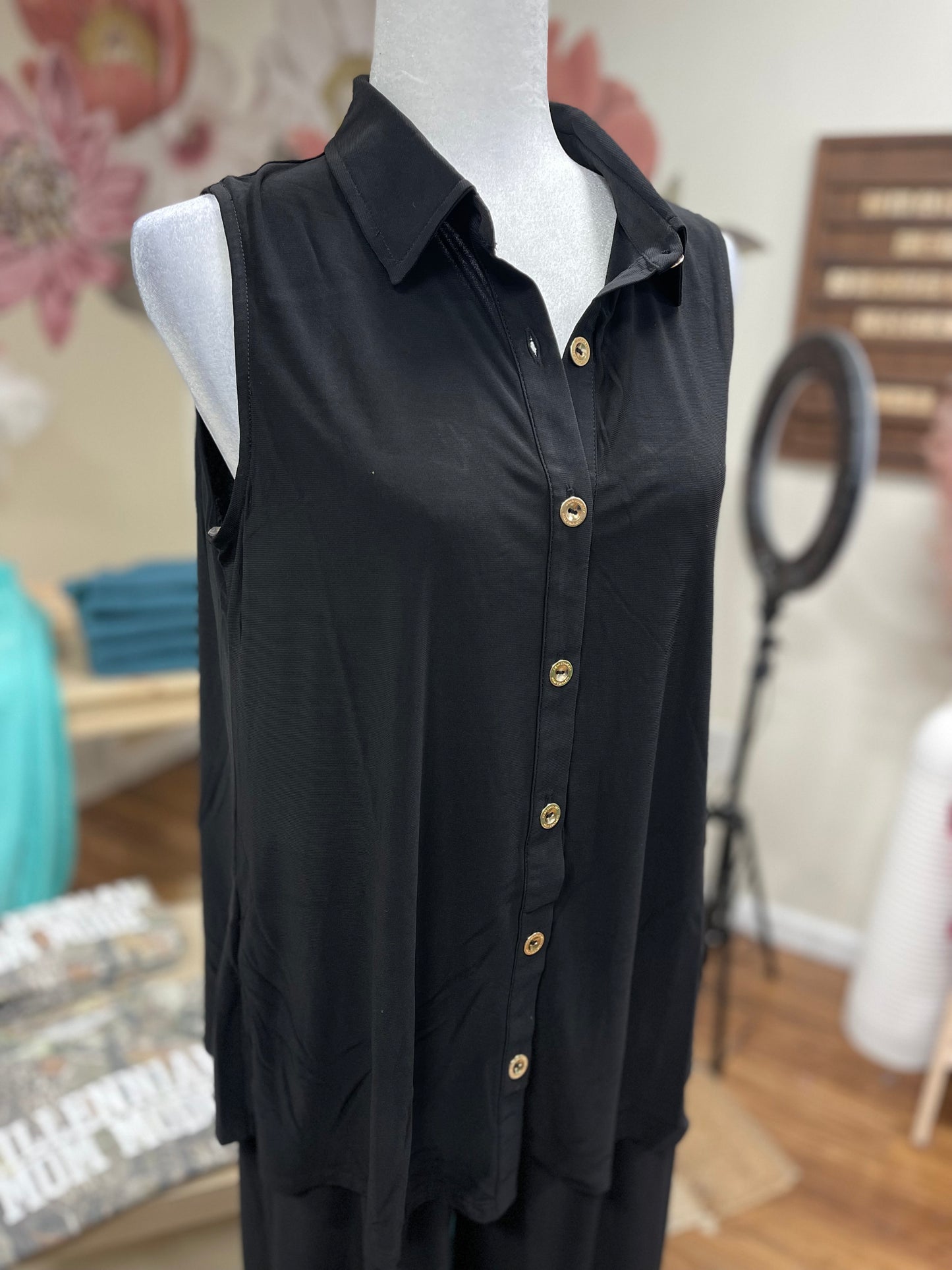 Black Resort Wear Set