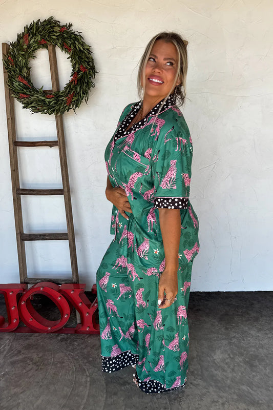 Leopard Luxe PJ Set [[PRE-ORDER]]