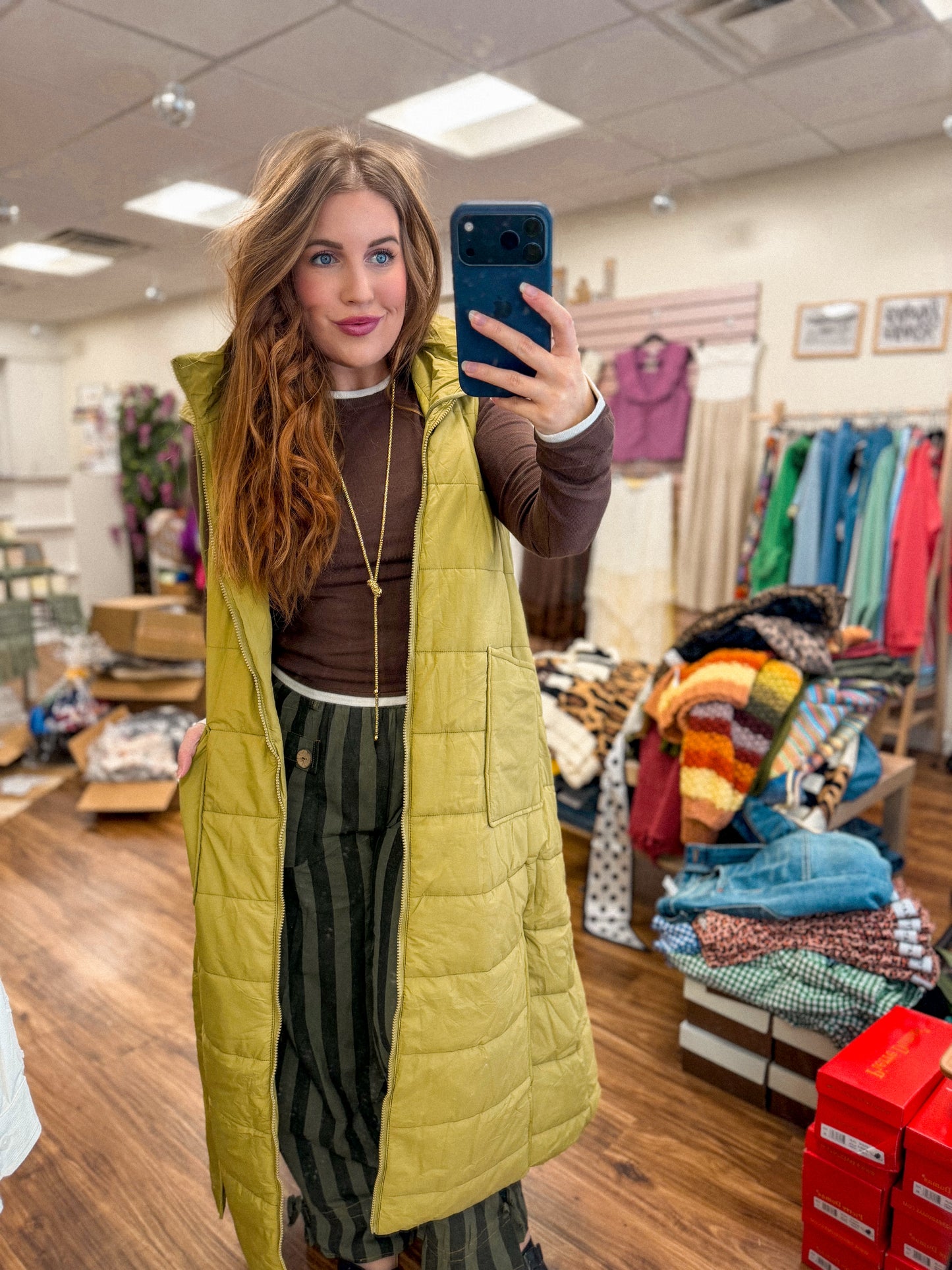 Wild Oak Puffer Vest