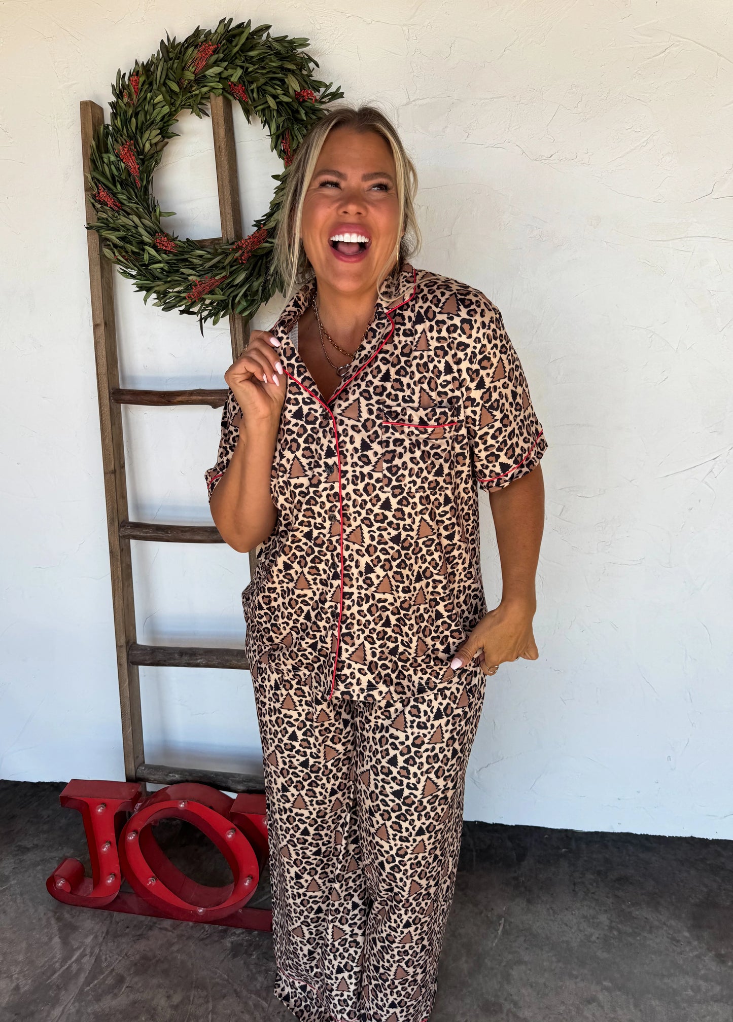 Cheetah Luxe PJ Set [[PRE-ORDER]]