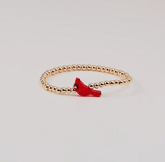 Angels Appear When Cardinals Are Near in Gold