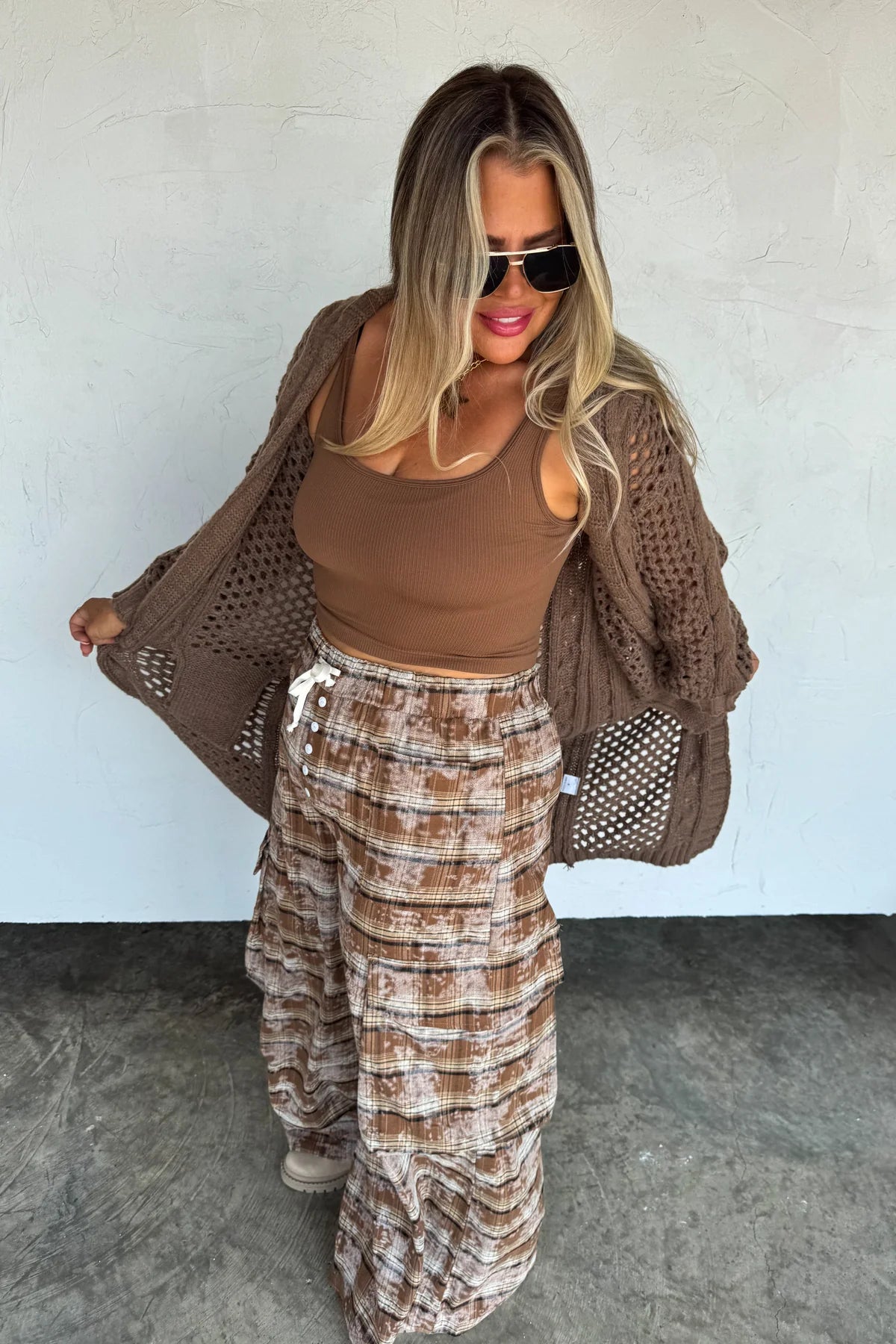 Brown Kandi’s Knit Cardigan [[PRE-ORDER]]