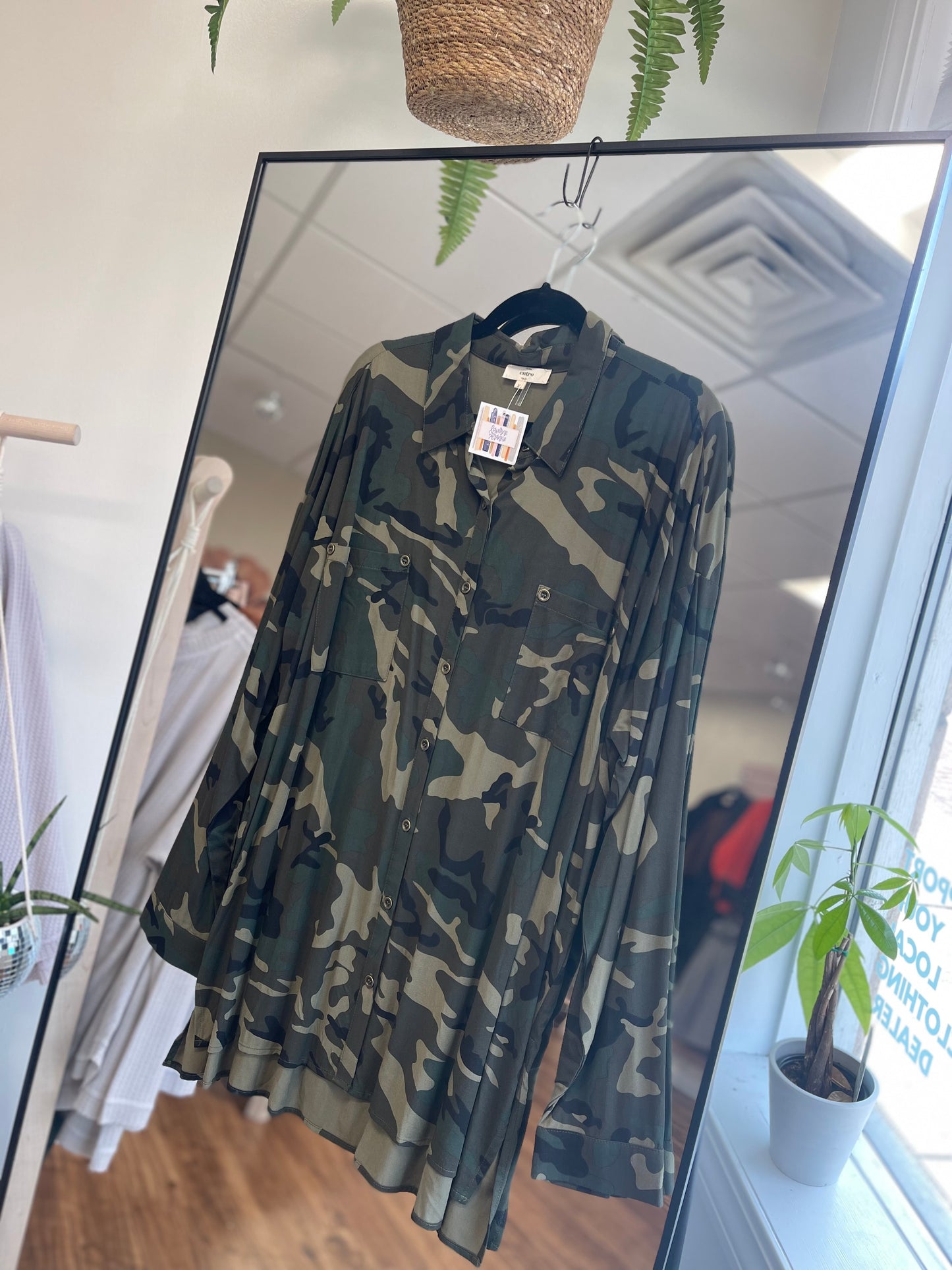 Camo Lightweight Shacket