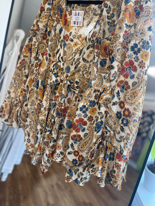 Golden Boho Kimono