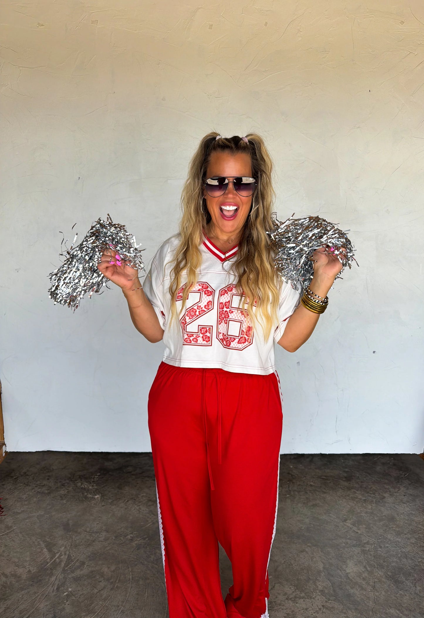 Home Team Tee in Red