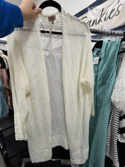 Mesh Open Cardigan - 1XL